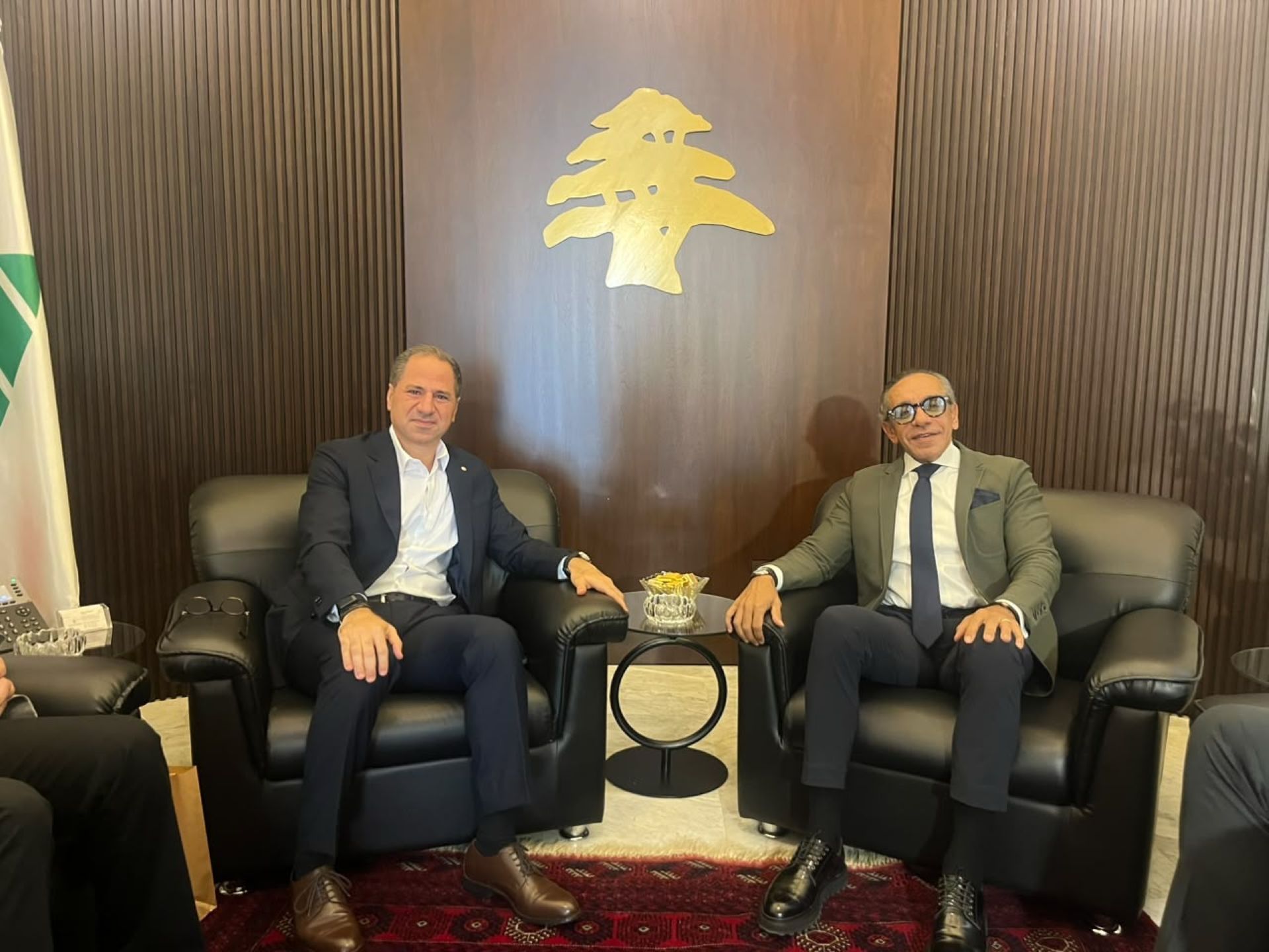 الجميّل استقبل موسى في زيارة وداعية: العلاقات اللبنانية–المصرية ستبقى راسخة